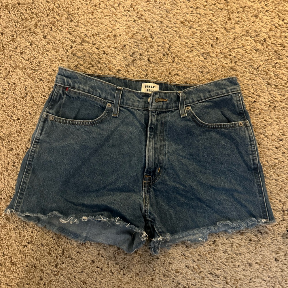 Aritizia Sunday best Jean shorts
